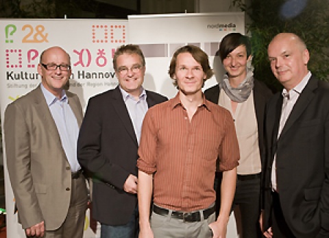 v.l. Walter Kleine, Hauke Jagau, Martin Behnke, Astrid Rieger, Thomas Schäffer (Foto: Helge Krückeberg)