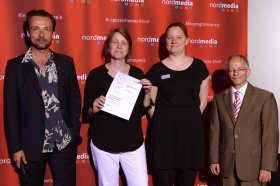 Kinoprogrammpreisverleihung 2015: Hochhaus-Lichtspiele, Hannover/Kino am Raschplatz, Hannover; Foto: nordmedia/Hans-Georg Schruhl