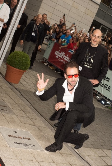 Nicolas Cage hält Oldenburg in Atem