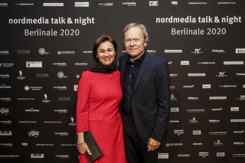 Sandra Maischberger und Jan Kerhart