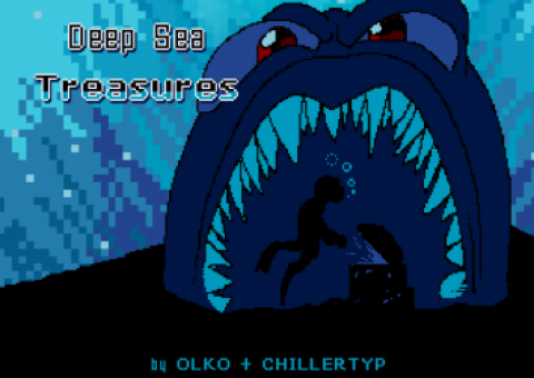 An einem Wochenende entwickeltes Game vom Team "Deep Sea Treasures".