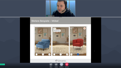 Rolf Behrens und seine Firma Bitnaic fokussieren sich vor allem auf die digitale Unterstützung verschiedener Tätigkeiten mithilfe von Augmented Reality.
