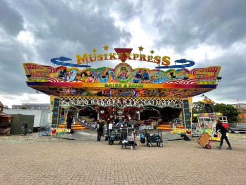 Am Set auf der Sommerwiese in Bremen © nordmedia