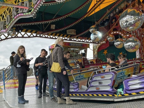 Proben für den Dreh auf der Sommerwiese in Bremen © nordmedia