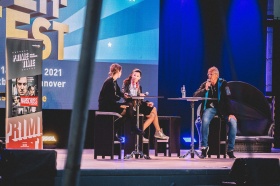 Der PRIMETIME-Talk auf der Gilde Parkbühne auf dem Seh-Fest