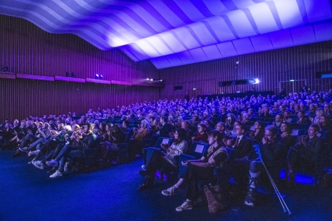 Feierstimmung im Berliner Kino International