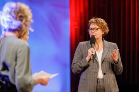 Ministerin Daniela Behrens im Interview (Foto: Ole Spata)