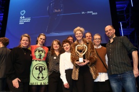 Preis der Ökumenischen Jury für FRANKY FIVE STAR von Birgit Möller (Foto: © Filmfestival MOP – Kullmann)