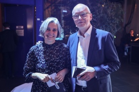Petra Schleuning, Leiterin der Film- und Medienförderung, und Thomas Schäffer, nordmedia Geschäftsführer © nordmedia