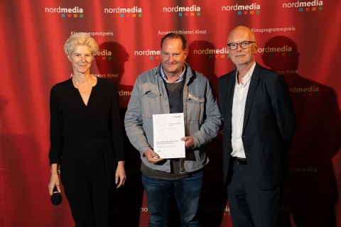 nordmedia Kinoprogrammpreis 2023 in dem Kommunalen Kino Bremerhaven/CineMotion, Bremerhaven: Kronen-Lichtspiele, Bad Pyrmont / Neue Schauburg, Northeim
