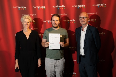 nordmedia Kinoprogrammpreis 2023 in dem Kommunalen Kino Bremerhaven/CineMotion, Bremerhaven: Atlantis, Bremen/Gondel, Bremen