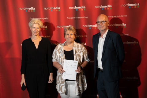 nordmedia Kinoprogrammpreis 2023 in dem Kommunalen Kino Bremerhaven/CineMotion, Bremerhaven: Filmhof, Hoya