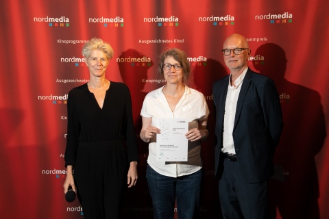 nordmedia Kinoprogrammpreis 2023 in dem Kommunalen Kino Bremerhaven/CineMotion, Bremerhaven: Hochhaus-Lichtspiele, Hannover / Kino am Raschplatz, Hannover