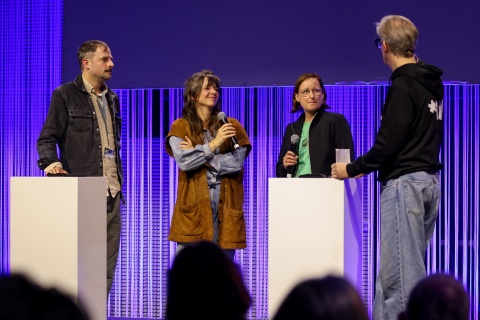 REPRODUKTION (v.l.): Karsten Krause, Julia Cöllen und Katharina Pethke © nordmedia