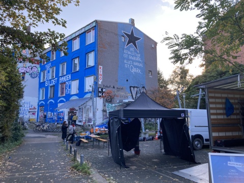 Dreharbeiten im  Kino im Sprengel in Hannover © nordmedia