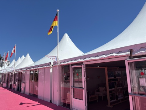German Pavillon beim Marché du Film