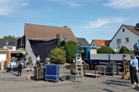 Dreharbeiten in Bothfeld für SUPERBUHEI © nordmedia