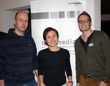 V. l.: Martin Bodden, Dr. Sonia Fizek und Jan Oehlmann.