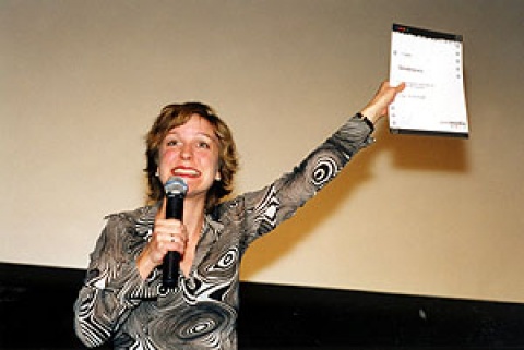 Stand-Up-Entertainerin Käthe Lachmann