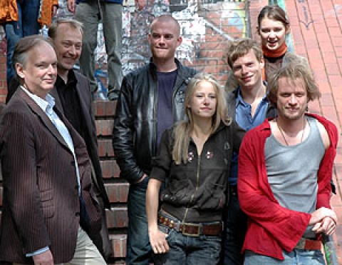 Thomas Schäffer, Peter Kreutz, Florian Mischa Böder, Susanne Bormann; Jörg Pohl, Nadja Bobyleva und Jean-Luc Bubert (v.l.)