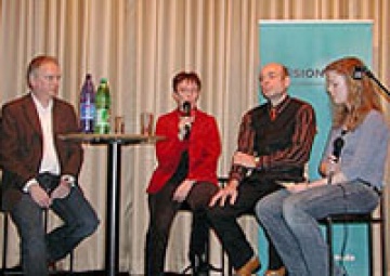 Auftakt in Goslar: Thomas Schäffer, Astrid Klug, Martin Daubner und Anne Kerlin (v.l.)