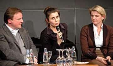Daniel Blum (ZDF), Annette Strelow (RB), Ulrike Dotzer (NDR/ ARTE)