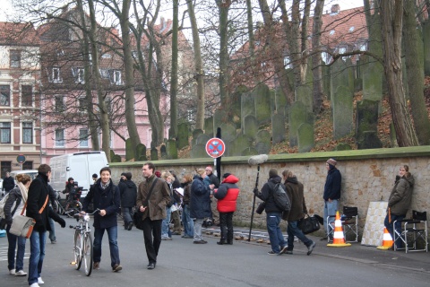 Am Set in der Oberstraße in Hannover