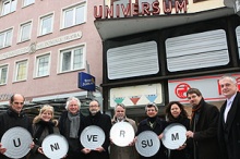 Freuen sich über EFRE-Förderung: die Gesellschafter vom Universum Braunschweig