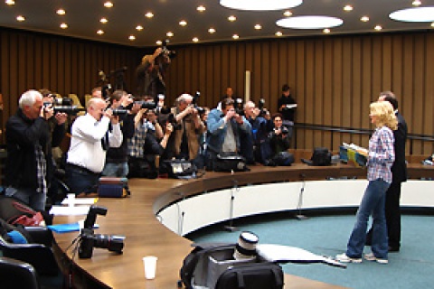 Pressetermin in Misburg