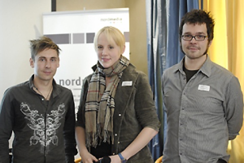 Damian Schipporeit, Nadine Freitag und Christian Kelm