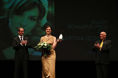Marcus Dirks, Martina Gedeck und Dr. Ulrich Spies (v.l.)