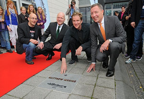 Matthew Modine enthüllt seinen Stern auf dem OLB-Walk of Fame