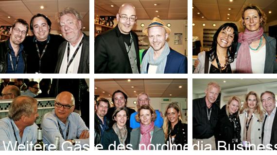 Weitere Gäste des nordmedia Business-Lunchs