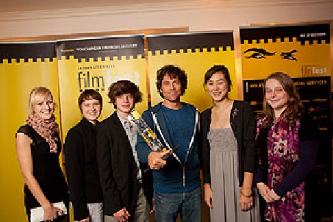 KINEMA-Jury und KINEMA-Projektleiter Johannes Wilts (4.v.l.)