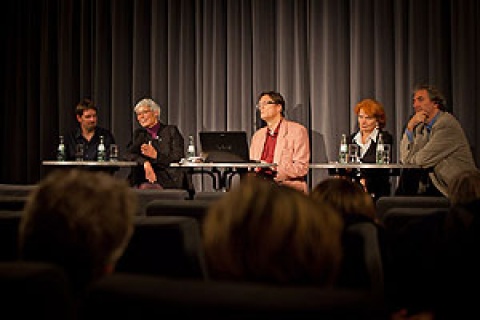 Volker Kufahl, Linde Fröhlich, Max-Peter Heyne, Silke Räbiger und Andreas Ströhl (v.l.)