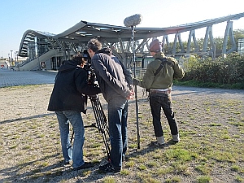 Hauptdrehort war die Expo Plaza in Hannover.
