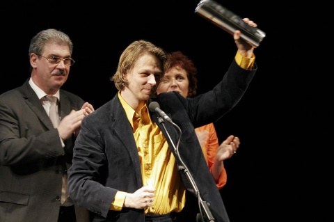 Lars Jessen mit dem Max Ophüls Preis 2005