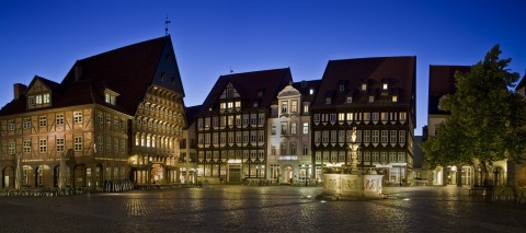 Hildesheimer Marktplatz © Hildesheim Marketing/Obornik