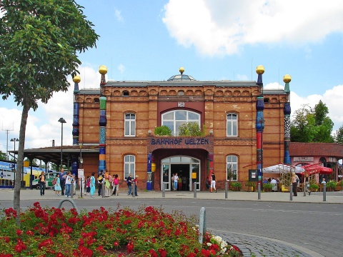 Hundertwasser Bahnhof © Stadt Uelzen