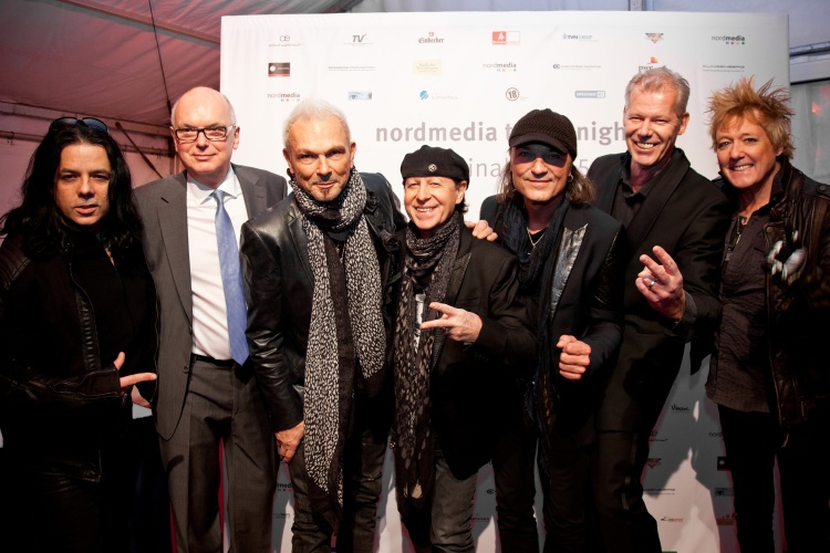 Thomas Schäffer und Jochen Coldewey mit den Scorpions