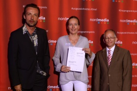 Kinoprogrammpreisverleihung 2015: Dokfilm im Roten Saal, Braunschweig;
Foto: nordmedia/Hans-Georg Schruhl