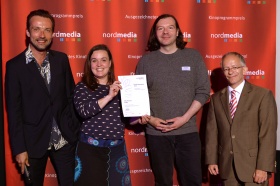 Kinoprogrammpreisverleihung 2015: Forum der VHS, Emden; 
Foto: nordmedia/Hans-Georg Schruhl