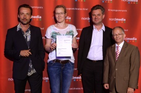 Kinoprogrammpreisverleihung 2015: Mobiles Kino Niedersachsen, Oldenburg;
Foto: Hans-Georg Schruhl