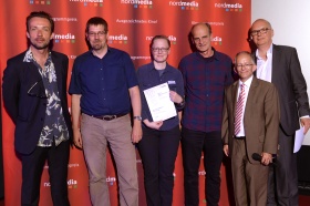 Kinoprogrammpreisverleihung 2015: 
Spitzen-Kinoprogrammpreis: Universum Filmtheater, Braunschweig;
Foto: nordmedia/Hans-Georg Schruhl