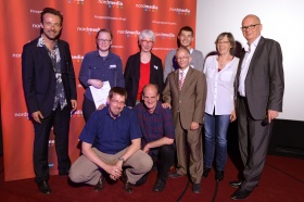 Kinoprogrammpreisverleihung 2015: Spitzen-Kinoprogrammpreisträger;
Foto: nordmedia/Hans-Georg Schruhl