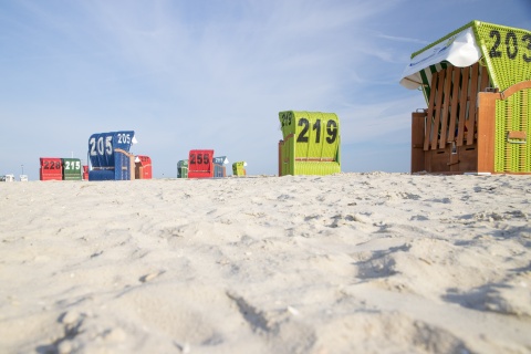 Am Strand von Neuharlingersiel © Kurverein Neuharlingersiel e.V.