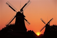 Zwillingsmühlen in Greetsiel © TMN GmbH