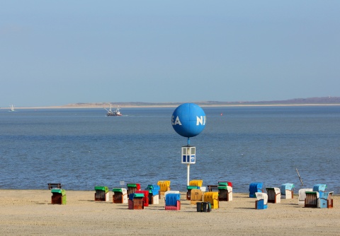 Am Strand von Dornumersiel © Tourismus GmbH Gemeinde Dornum