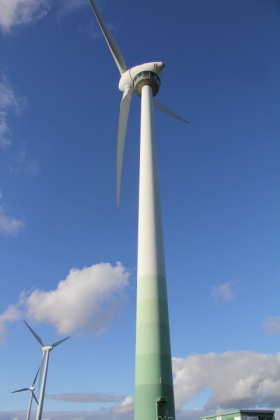 begehbare Windkraftanlage in Holtriem © Tourismus GmbH Gemeinde Dornum