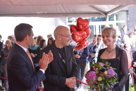 Hilger König, Torsten Neumann und Joanna Cassidy